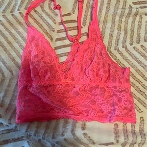 NWOT pink bralette